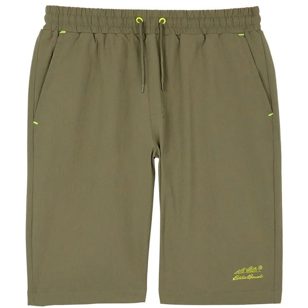 EDDIE BAUER 2 Pack Boys Hybrid Versatile Shorts Great For Swim or Play - Picture 5 of 7